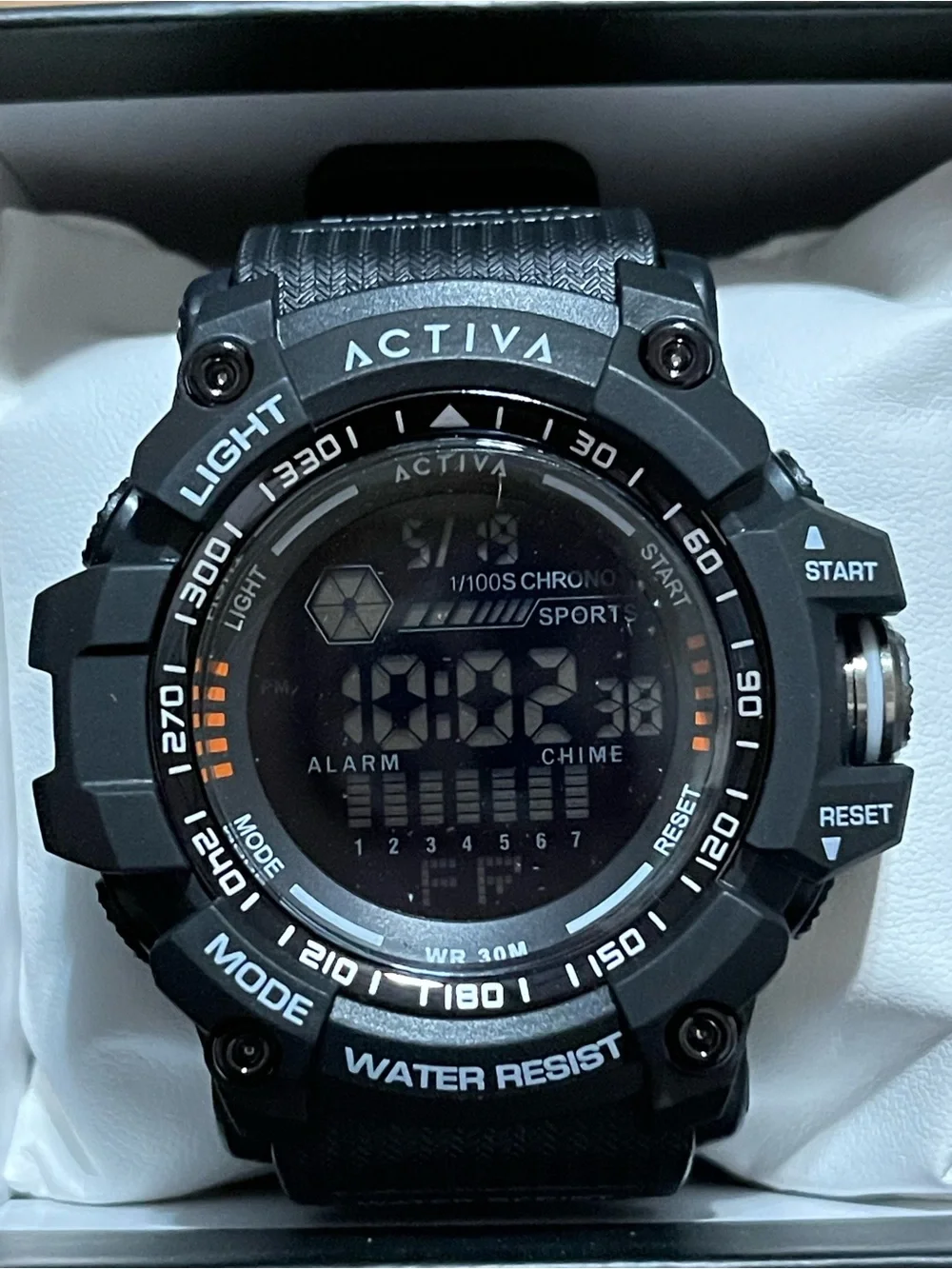 Activa Strike X Invicta Digital Men's Watch - 56mm. Black new